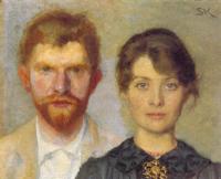 Peder Severin Kroyer - Retrato del matrimonio